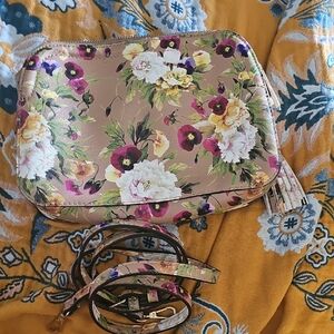 Aldo Floral Clutch with Strap